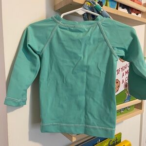 BUNDLE: Hanna Andersson rash guard, Baby Boden swim bottom